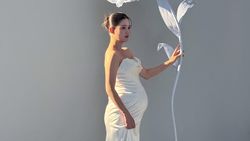 Nam Bo Ra Pemotretan Bergaun Pengantin Jelang Melahirkan