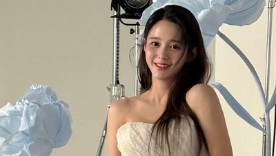 Nam Bo Ra Pemotretan Bergaun Pengantin Jelang Melahirkan
