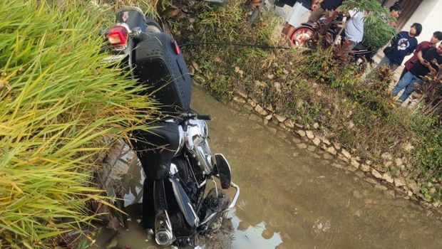 Penampakan moge tabrak bocah 10 tahun di Toraja Utara.