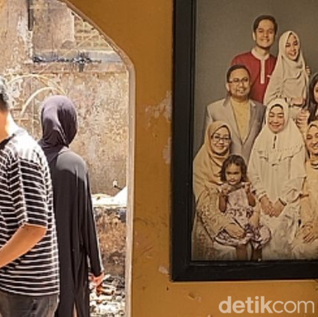 Potret Rumah Anisa Rahma yang Hancur Dilalap Api