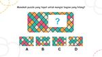 Temukan Puzzle yang Hilang, Awas Terkecoh Susunan Pola dan Warna