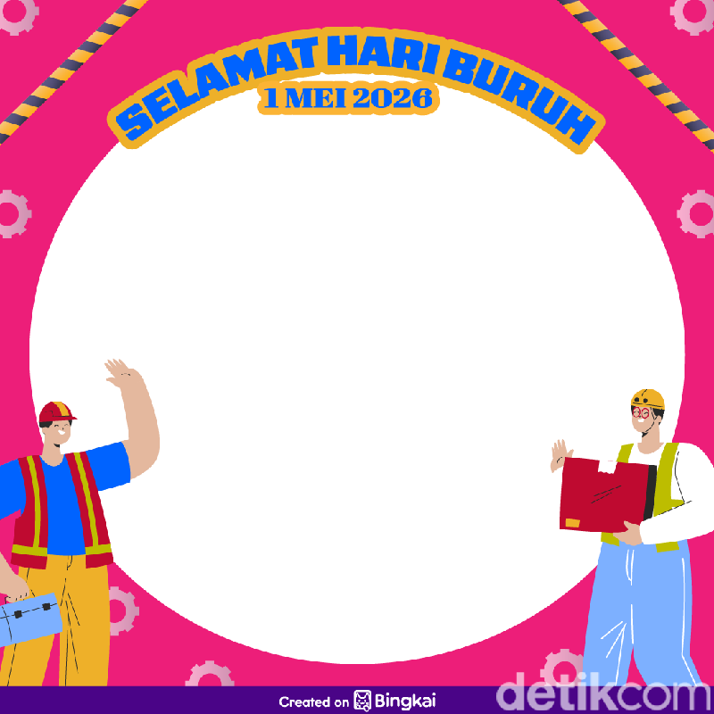 Twibbon Hari Buruh 2026
