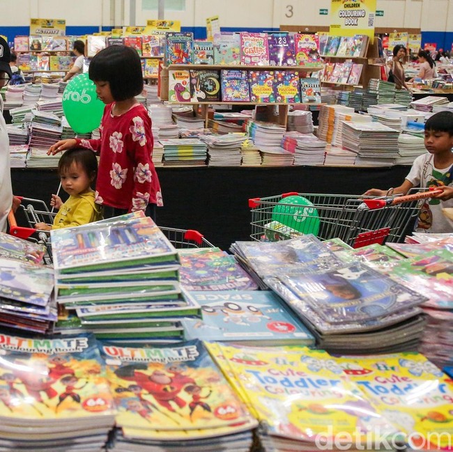 Antusiasme Anak-anak Berburu Buku di BBW 2026