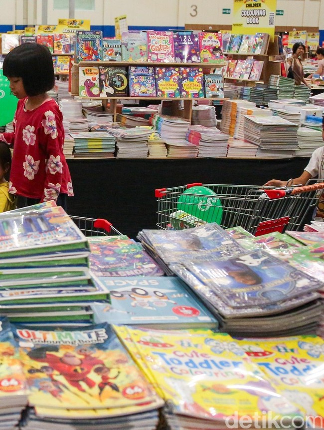 Antusiasme Anak-anak Berburu Buku di BBW 2026