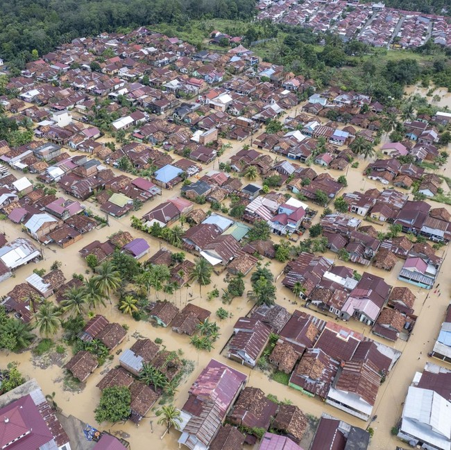 Banjir Kepung Ratusan Rumah di Kota Jambi