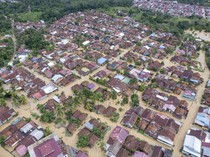 Banjir Kepung Ratusan Rumah di Kota Jambi