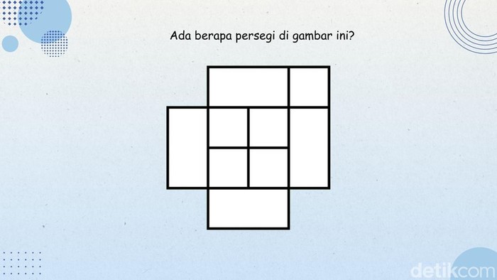 Boleh Sambil Melotot, Hitung Ada Berapa Objek yang Saling Bertumpuk di Gambar Ini!