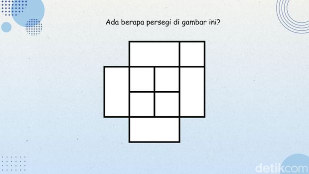 Boleh Sambil Melotot, Hitung Ada Berapa Objek yang Saling Bertumpuk di Gambar Ini!