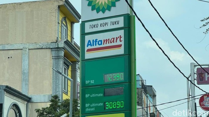 Harga BBM BP terbaru.