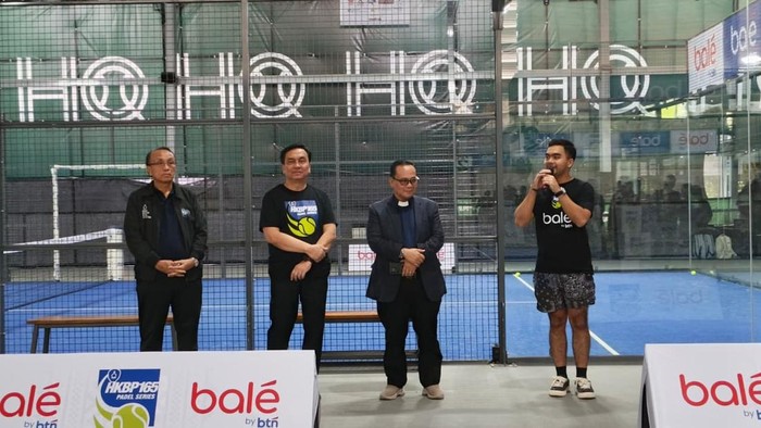 HKBP 165 Padel Series merupakan bagian dari perayaan hari ulang tahun HKBP ke-165. HKBP 165 digelar di HQ Padel and Tenis, Jakarta Selatan, Sabtu (2/5/2026).