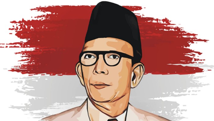 Ilustrasi Ki Hadjar Dewantara sebagai Bapak Pendidikan Nasional. (Dok. DJKN Kemenkeu)