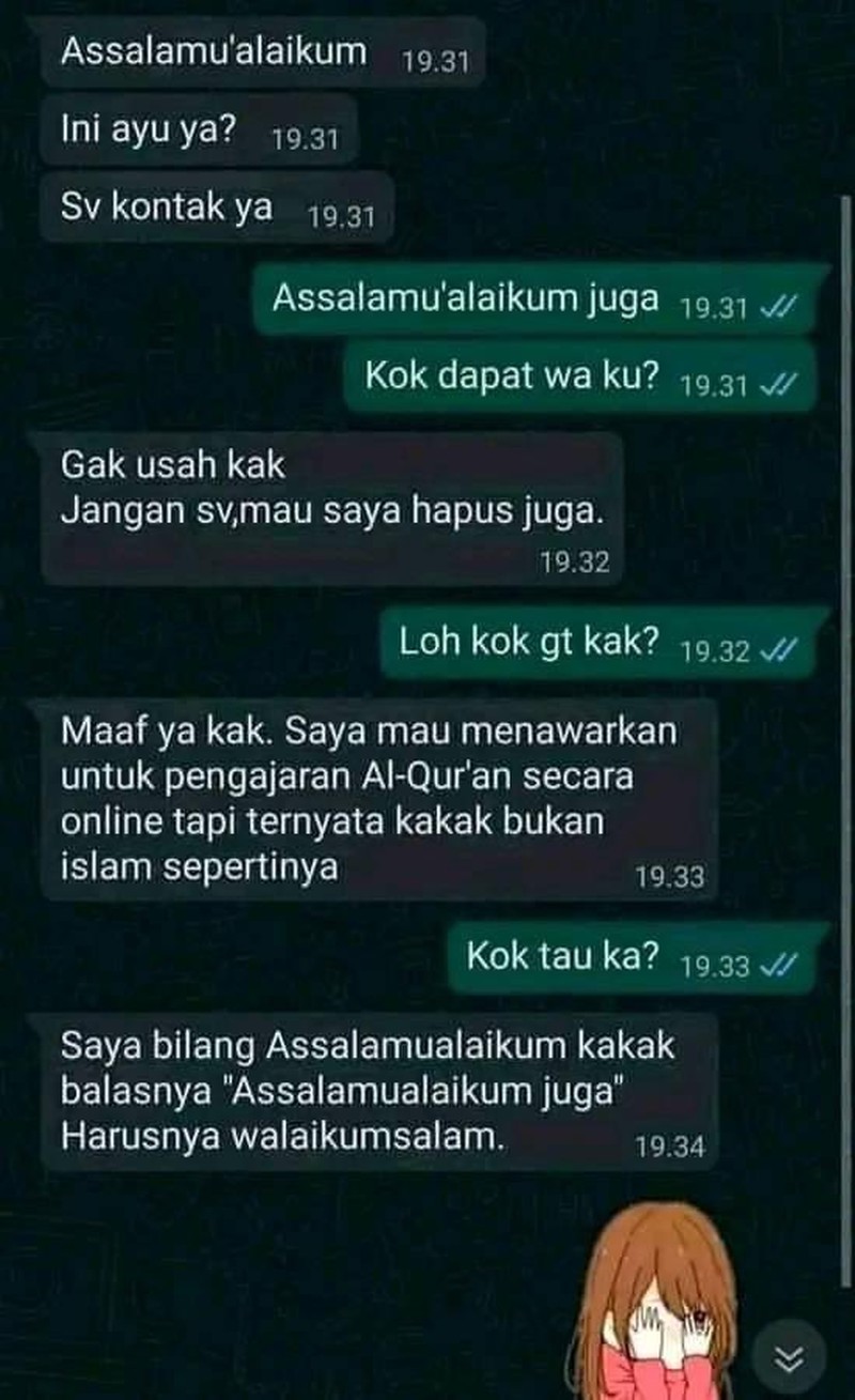 Kumpulan chat kocak