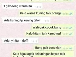 Chat Tak Terduga Netizen Ini Bikin Tertawa Sampai Perut Sakit