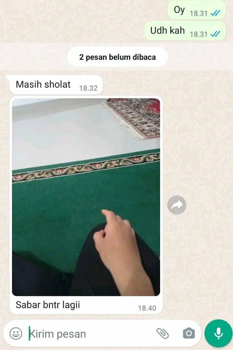 Kumpulan chat kocak