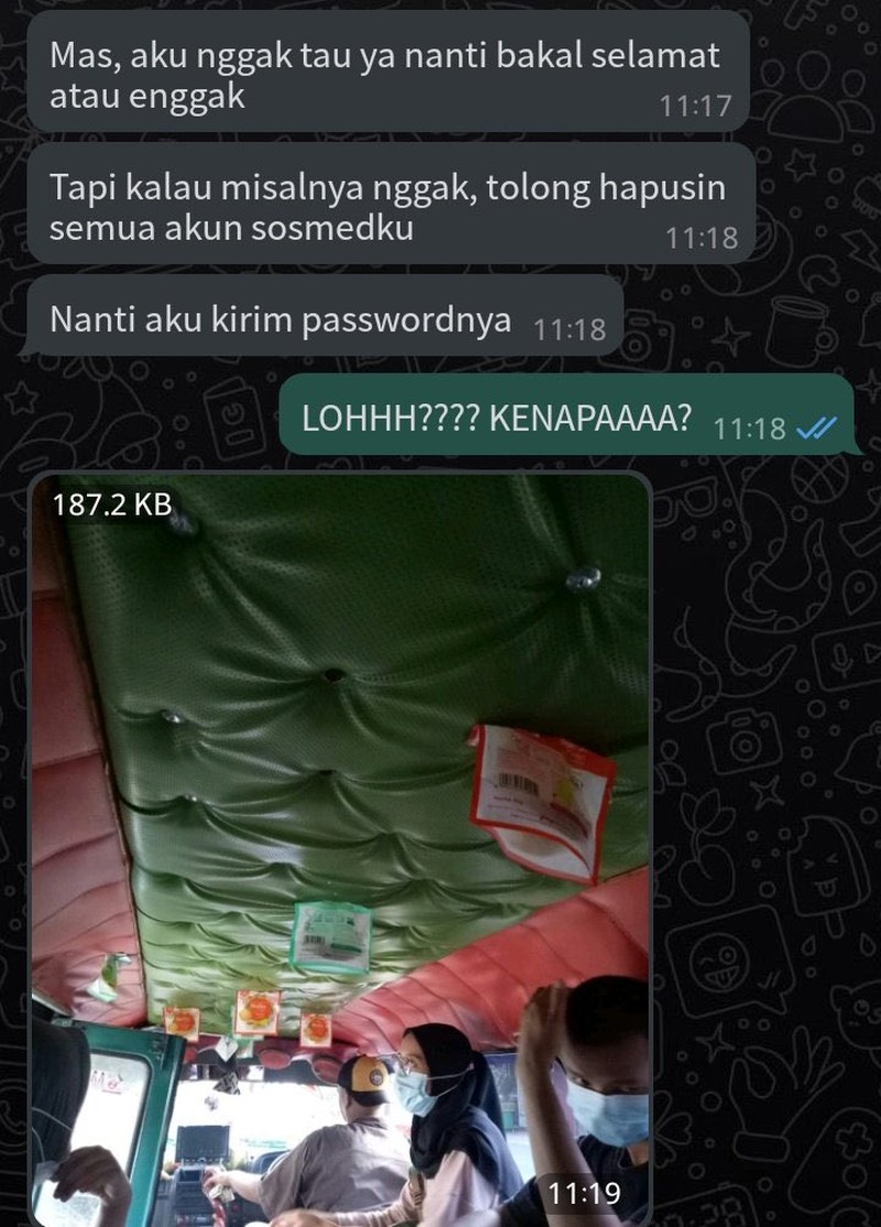 Kumpulan chat kocak