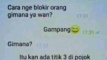 Tanya cara blokir untuk memblokir... Foto: X.com