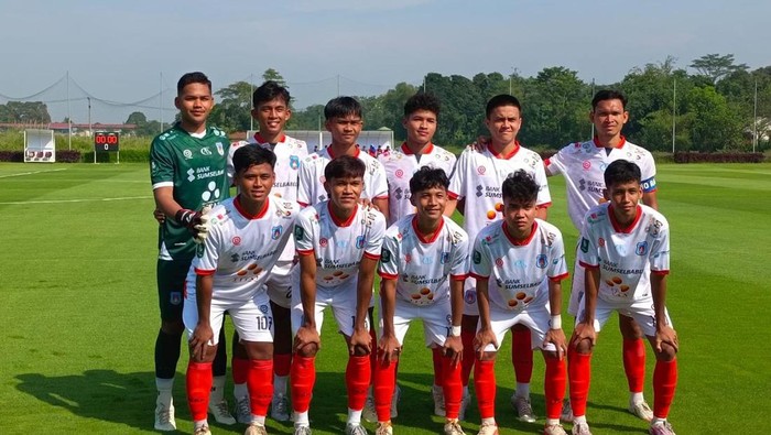 Para pemain Sumsel United U19.