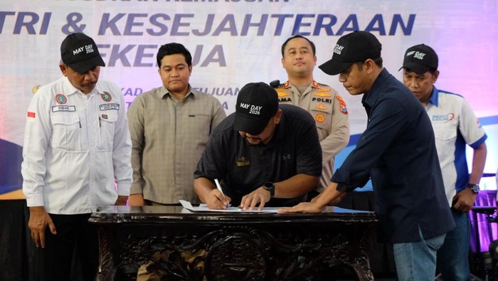 Pemkab Gresik Perkuat Sinergi dengan Buruh