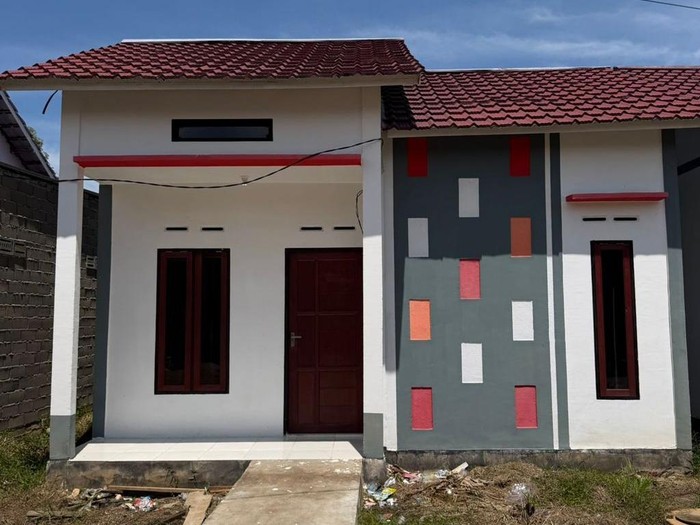 Penampakan rumah di Kabupaten Kubu Raya, Kalimantan Barat