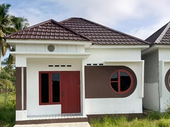 Penampakan rumah di Kabupaten Kubu Raya, Kalimantan Barat