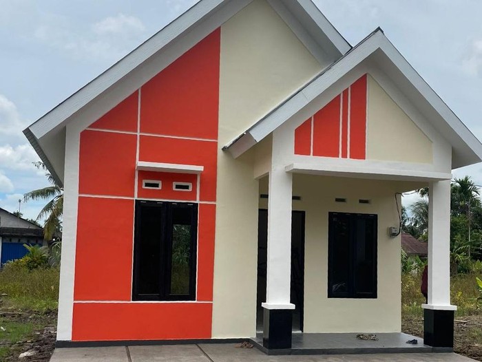 Penampakan rumah di Kabupaten Kubu Raya, Kalimantan Barat