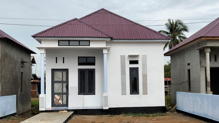 Penampakan rumah di Kabupaten Kubu Raya, Kalimantan Barat