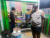 Polisi Razia Miras Ilegal di Ciseeng Bogor, Sita 541 Botol
