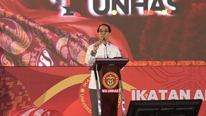 Rektor Unhas Prof Jamaluddin Jompa.