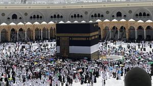 Jumat Pertama Jemaah Haji RI di Masjidil Haram
