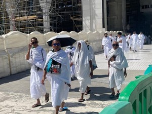 Cuaca Ekstrem di Makkah, Ini Waktu yang Tepat Jemaah Ibadah di Masjidil Haram
