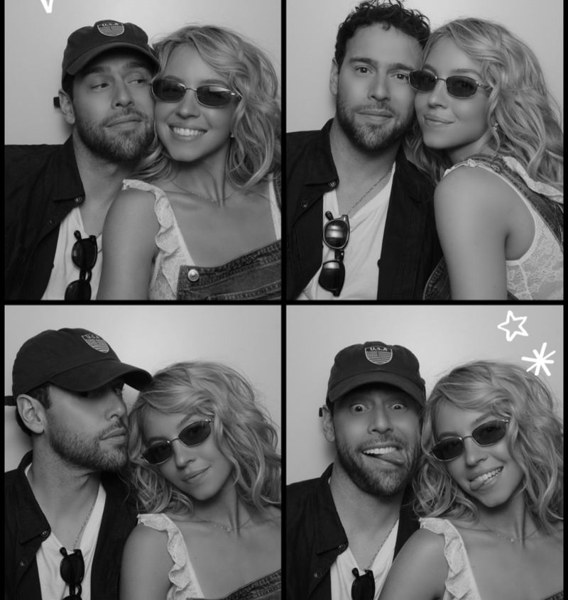 Sydney Sweeney dan Scooter Braun Sydney Sweeney dan Scooter Braun.
