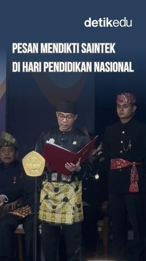 Video: Pesan Mendiktisaintek di Hari Pendidikan Nasional 2026