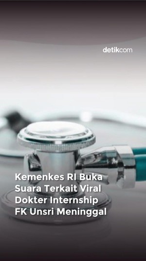 Video: Kemenkes RI Buka Suara Terkait Viral Dokter Internship FK Unsri Meninggal
