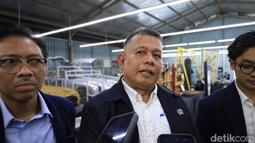 Wakil Menteri UMKM Helvi Yuni Moraza seusai menghadiri Tuksedo Artistic Festival, Sabtu (2/5/2026). (Aryo Mahendro/detikBali).