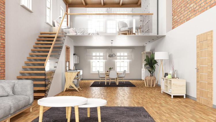 Inspirasi Mezzanine, Selain buat Kamar Tidur Bisa Jadi Perpus-Ruang Kerja