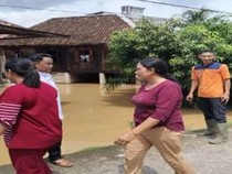 Ratusan Rumah di OKU Terendam Banjir Akibat Hujan Deras Semalaman