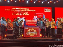 Undian Tabungan Pesirah Bank Sumsel Babel Dihadiri Ribuan Warga Palembang