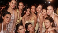 Ini dia pada bridesmaid dan sahabat-sahabat Syifa Hadju yang selalu bikin suasana makin ramai. Foto: Instagram Story