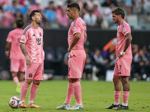Hasil MLS: Inter Miami Dicukur Nashville 1-4
