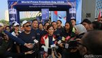 Jalan Sehat Warnai Hari Kebebasan Pers Sedunia di Jakarta