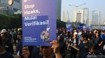 Jalan Sehat Warnai Hari Kebebasan Pers Sedunia di Jakarta