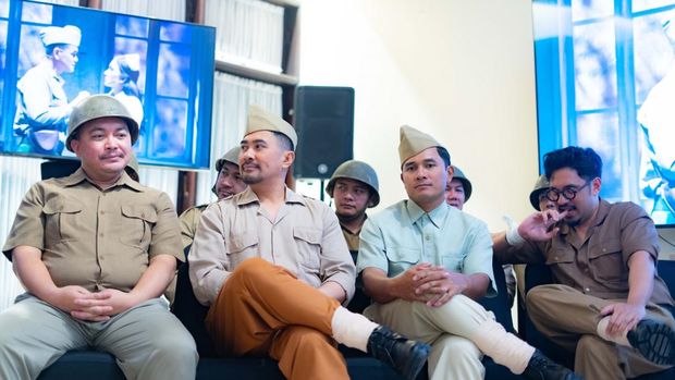 Jumpa pers re-run musikal MAR Jumpa pers re-run musikal MAR pada Sabtu (2/5/2026).