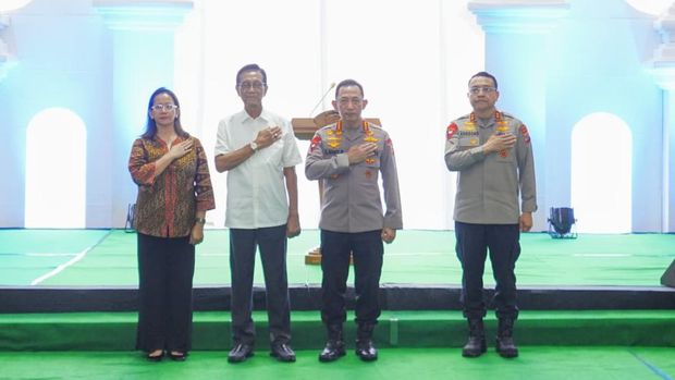 Kapolri groundbreaking gedung Mapolda DIY. (Dok ist)