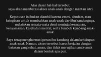 Alhasil, Na Daehoon memutuskan untuk membatasi akses anak-anak kepada Jule. Keputusan ini diambil bukan karena emosi atau dendam mau memisahkan anak dari ibu kandungnya. Foto: Instagram @daehoon_na