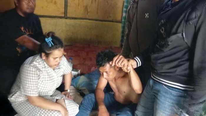 Penampakan 4 Pembunuh Lansia di Pekanbaru Usai Ditangkap Polisi