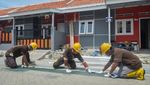 Potret Ratusan Tukang Adu Skill Bangun Dapur Warga