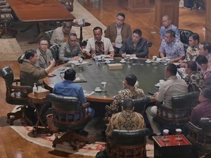 Prabowo Pimpin Ratas di Hambalang, Bahas Aspirasi Buruh-Perguruan Tinggi