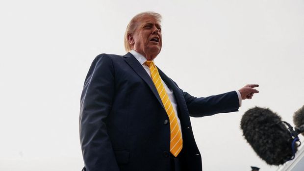 Presiden AS, Donald Trump. (REUTERS/Nathan Howard)