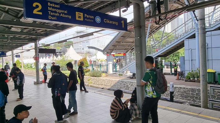 Suasana Stasiun Bekasi Timur. (dok. ist)