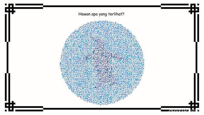 Tebak-tebakan Sembari Cek Mata, Hewan Apa yang Terlihat?